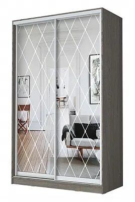 Шкаф-купе ХИТ 24-15-66 РОМБ БОЛЬШОЙ в Копейске - kopejsk.mebel24.online | фото