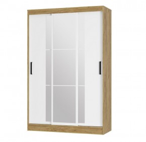 Шкаф-купе Тайм ШКК-03 (крафт/белый) в Копейске - kopejsk.mebel24.online | фото