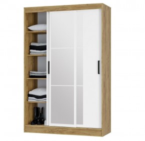 Шкаф-купе Тайм ШКК-03 (крафт/белый) в Копейске - kopejsk.mebel24.online | фото 3