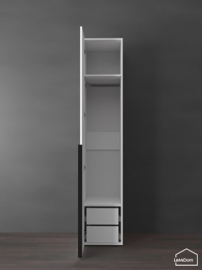 Шкаф Linnea MHR-1-3 2050х400х510 (Белый-М 11.1.1) в Копейске - kopejsk.mebel24.online | фото 6