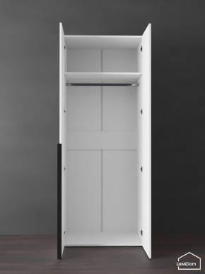 Шкаф Linnea MHR-2 2050х800х510 (Белый-М 11.1.2) в Копейске - kopejsk.mebel24.online | фото 4