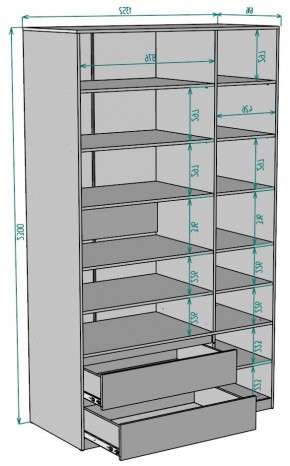 Шкаф Мальта H219 в Копейске - kopejsk.mebel24.online | фото 2