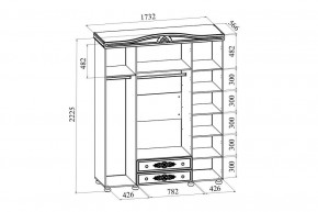 Шкаф платяной Ассоль АС-28 в Копейске - kopejsk.mebel24.online | фото 4