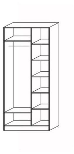 Шкаф платяной Венеция в Копейске - kopejsk.mebel24.online | фото 2