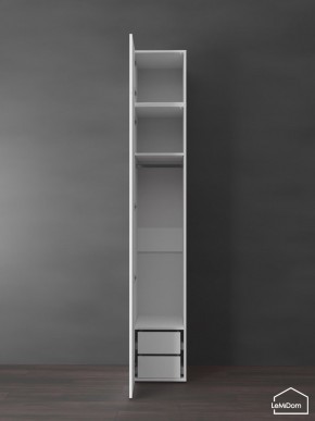 Шкаф с антресолью Linnea MHR-1POA-3 2450х400х510 (Белый-М 11.1.2) в Копейске - kopejsk.mebel24.online | фото 5