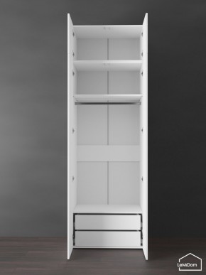 Шкаф с антресолью Linnea MHR-2POA-3 2450х800х510 (Белый-М 11.1.2) в Копейске - kopejsk.mebel24.online | фото 5