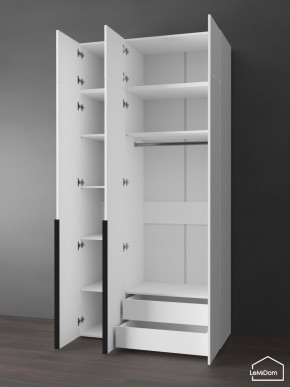 Шкаф с антресолью Linnea MHR-3A-2 2450х1200х510 (Белый-М 11.1.2) в Копейске - kopejsk.mebel24.online | фото 5