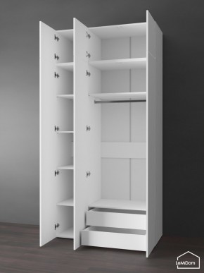 Шкаф с антресолью Linnea MHR-3POA-2 2450х1200х510 (Белый-М 11.1.1) в Копейске - kopejsk.mebel24.online | фото 5