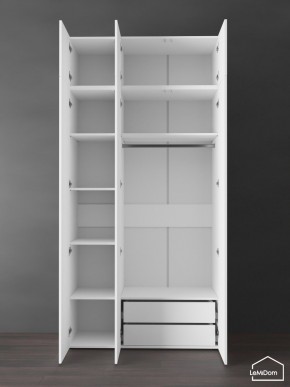 Шкаф с антресолью Linnea MHR-3POA-2 2450х1200х510 (Белый-М 11.1.1) в Копейске - kopejsk.mebel24.online | фото 6