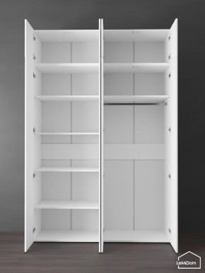 Шкаф с антресолью Linnea MHR-4POA-1 2450х1600х510 (Белый-М 11.1.1) в Копейске - kopejsk.mebel24.online | фото 4