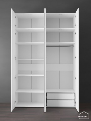 Шкаф с антресолью Linnea MHR-4POA-2 2450х1600х510 (Белый-М 11.1.2) в Копейске - kopejsk.mebel24.online | фото 5
