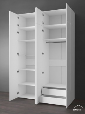 Шкаф с антресолью Linnea MHR-4POA-2 2450х1600х510 (Белый-М 11.1.2) в Копейске - kopejsk.mebel24.online | фото 6