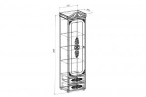 Шкаф-витрина Ассоль АС-01 в Копейске - kopejsk.mebel24.online | фото 5