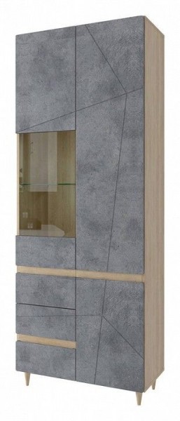 Шкаф-витрина Киото СТЛ.339.02 в Копейске - kopejsk.mebel24.online | фото 2