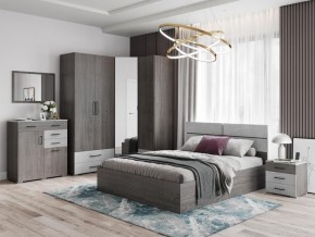 Спальня Теана Ясень Анкор темный/Мрамор лайт в Копейске - kopejsk.mebel24.online | фото