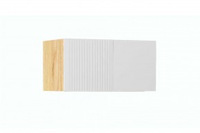 СТЕФАНИ-1.1 Антресоль (дуб крафт золотой/белый софт) в Копейске - kopejsk.mebel24.online | фото