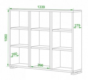 Стеллаж Домино нельсон ПУ-60-1 в Копейске - kopejsk.mebel24.online | фото 2