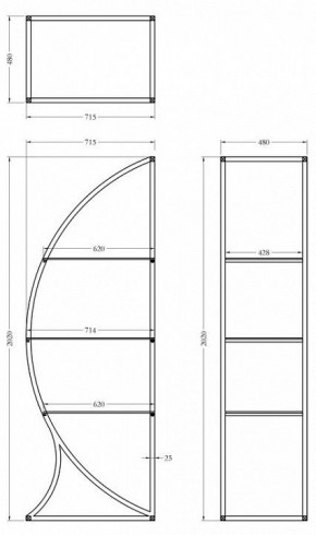 Стеллаж KFG087 в Копейске - kopejsk.mebel24.online | фото 6