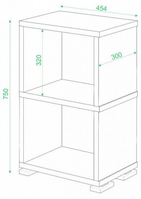 Стеллаж-колонка Домино СБ-15/2 в Копейске - kopejsk.mebel24.online | фото 2