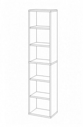 Стеллаж-колонка Домино СУ(ш1в2) в Копейске - kopejsk.mebel24.online | фото 3