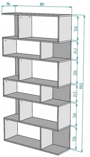 Стеллаж S10 в Копейске - kopejsk.mebel24.online | фото 2