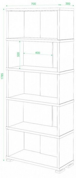 Стеллаж СБ-10/5 в Копейске - kopejsk.mebel24.online | фото 2