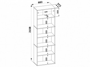 Стеллаж ШУ-30 в Копейске - kopejsk.mebel24.online | фото 3