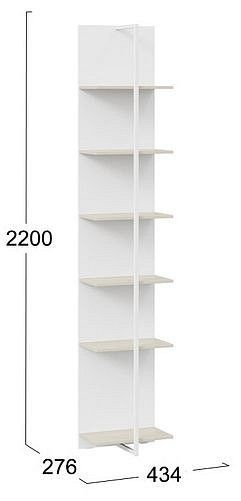 Стеллаж Сканди в Копейске - kopejsk.mebel24.online | фото 2