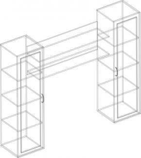 Стенка "Алексанрия" 2100 в Копейске - kopejsk.mebel24.online | фото 4