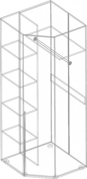 СТИЛ Шкаф угловой в Копейске - kopejsk.mebel24.online | фото 2