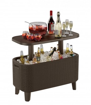 Стол Беви Бар (Bevy Bar Large Cool Bar), коричневый в Копейске - kopejsk.mebel24.online | фото 3