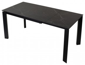 Стол CORNER 120 MATT BLACK MARBLE SOLID CERAMIC / BLACK, ®DISAUR в Копейске - kopejsk.mebel24.online | фото 4