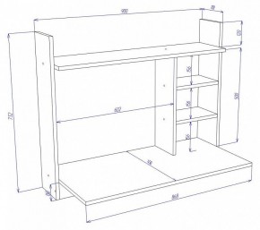 Стол компьютерный Cross СтТ4 в Копейске - kopejsk.mebel24.online | фото 3