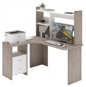 Стол компьютерный Домино Lite СКЛ-Угл130+НКЛ-130 в Копейске - kopejsk.mebel24.online | фото 2
