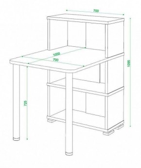 Стол компьютерный Домино СБ-10М3 в Копейске - kopejsk.mebel24.online | фото 4