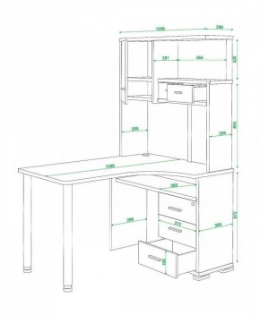 Стол компьютерный Домино СР-130 в Копейске - kopejsk.mebel24.online | фото 5