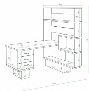 Стол компьютерный Домино СР-520 в Копейске - kopejsk.mebel24.online | фото 2