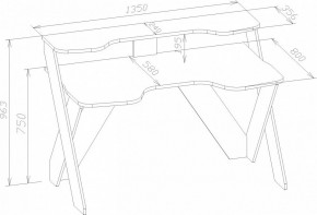 Стол компьютерный КСТ-118 в Копейске - kopejsk.mebel24.online | фото 3