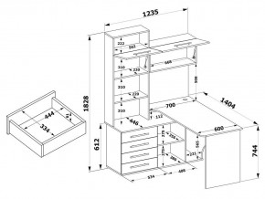 Стол компьютерный КСТ-14.1Л в Копейске - kopejsk.mebel24.online | фото 4