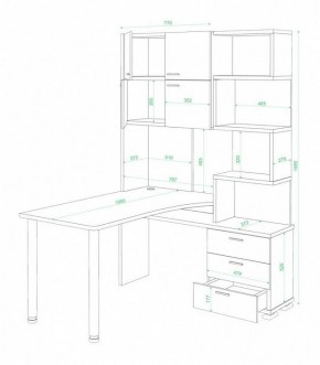 Стол компьютерный Латте СР-500М190 в Копейске - kopejsk.mebel24.online | фото 3