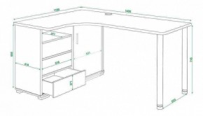 Стол письменный Домино СР-145СМ в Копейске - kopejsk.mebel24.online | фото 5