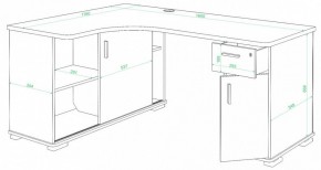 Стол письменный Домино СР-160М в Копейске - kopejsk.mebel24.online | фото 2