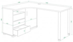 Стол письменный СР-145СМ в Копейске - kopejsk.mebel24.online | фото 2