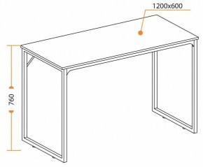 Стол письменный WD-08 в Копейске - kopejsk.mebel24.online | фото 6