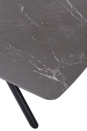 Стол RIVOLI 140 MATT BLACK MARBLE SOLID CERAMIC / BLACK, ®DISAUR в Копейске - kopejsk.mebel24.online | фото 10