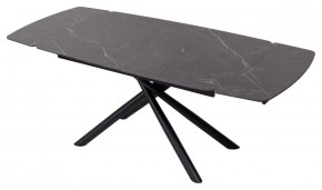 Стол RIVOLI 140 MATT BLACK MARBLE SOLID CERAMIC / BLACK, ®DISAUR в Копейске - kopejsk.mebel24.online | фото 3