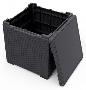 Стол с функцией хранения Виго (Vigo storage box) графит в Копейске - kopejsk.mebel24.online | фото 3