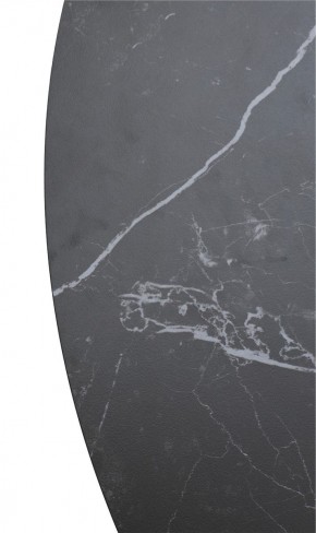 Стол TERNI 120 MATT BLACK MARBLE SOLID CERAMIC Черный мрамор матовый, керамика /Черн.каркас, ®DISAUR в Копейске - kopejsk.mebel24.online | фото 9