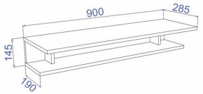 Стол туалетный Cross КП1 в Копейске - kopejsk.mebel24.online | фото 2