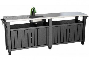 Столик для барбекю 415 Л (Unity Chef 415 L) графит в Копейске - kopejsk.mebel24.online | фото 3